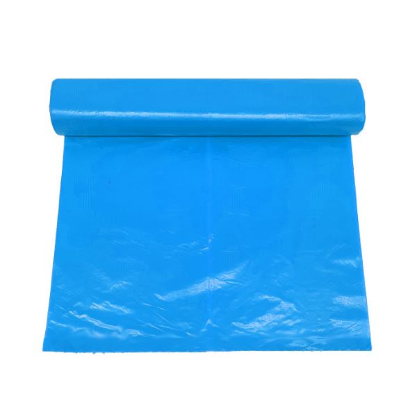 Worki na śmieci LDPE 120L (10) niebieskie